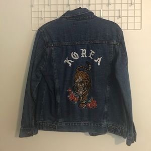 Korea Tiger Denim Jacket